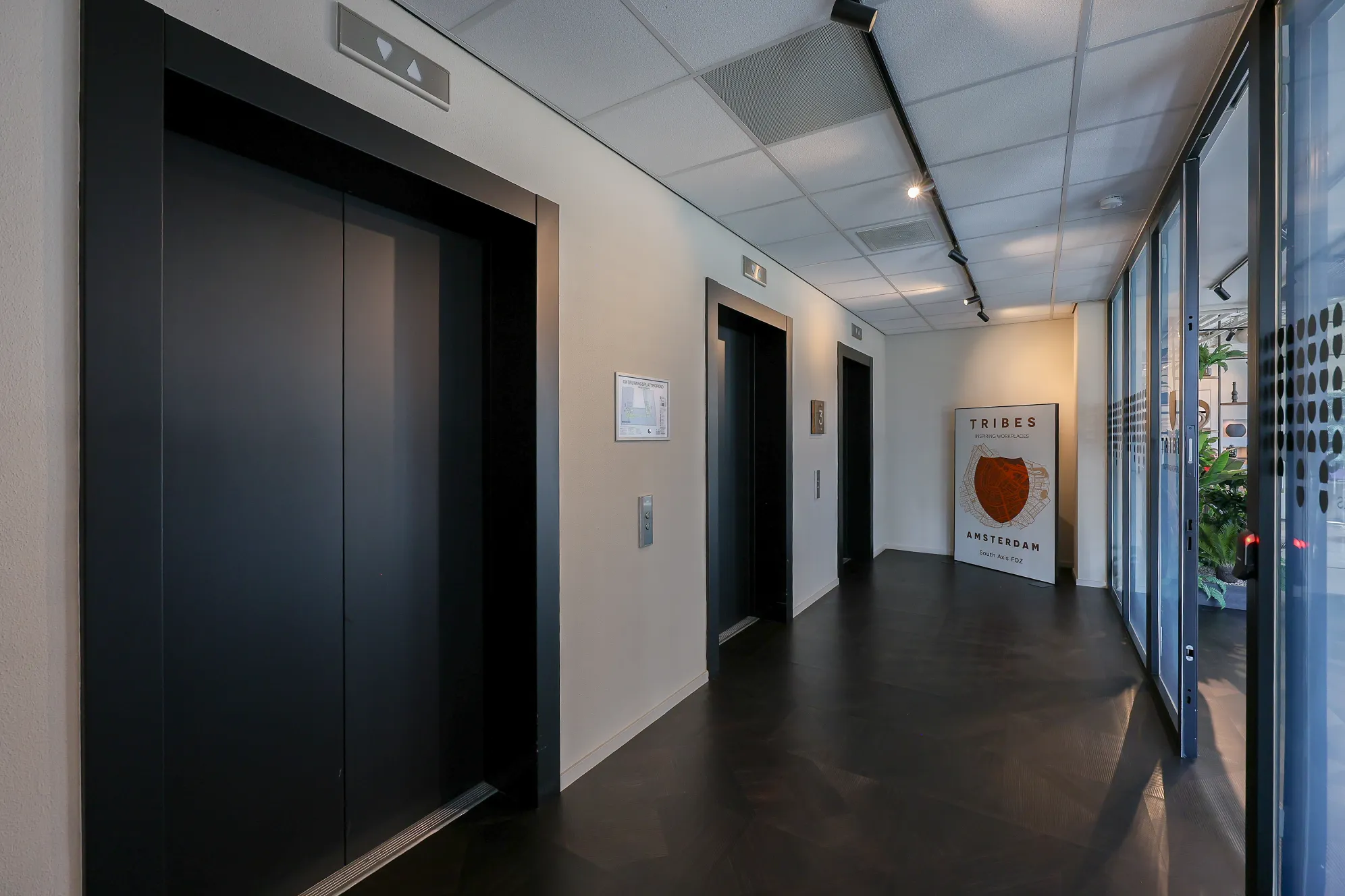 Work area at Tribes Amsterdam FOZ
